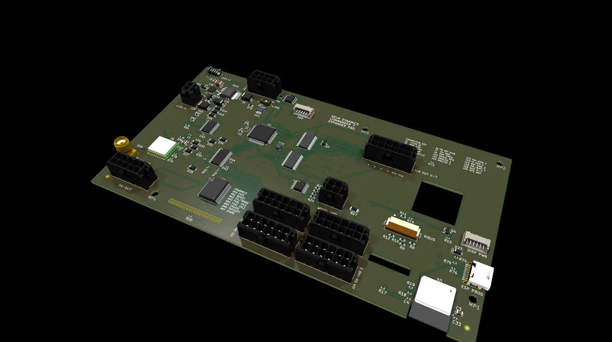Helm Commander Expander Pro board